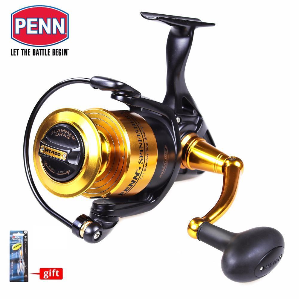  PENN Fierce III Spinning Inshore Fishing Reel, Size 4000,  Right/Left Handle Position, Front Drag for Smooth Operation, Saltwater Fishing  Reel : Sports & Outdoors