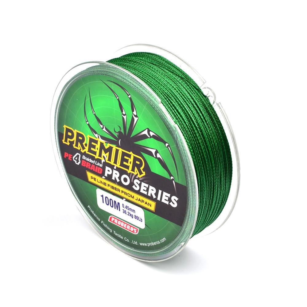 100M Pe Braided Fishing Line Strong 4 Stands Fishing Line Big Tensile Load