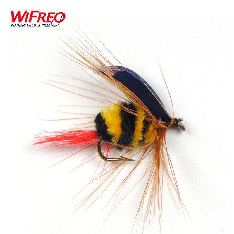 10Pcs Wifreo Free Box Yellow And Black Bumble Bee Fly Insect Imitation –  Bargain Bait Box