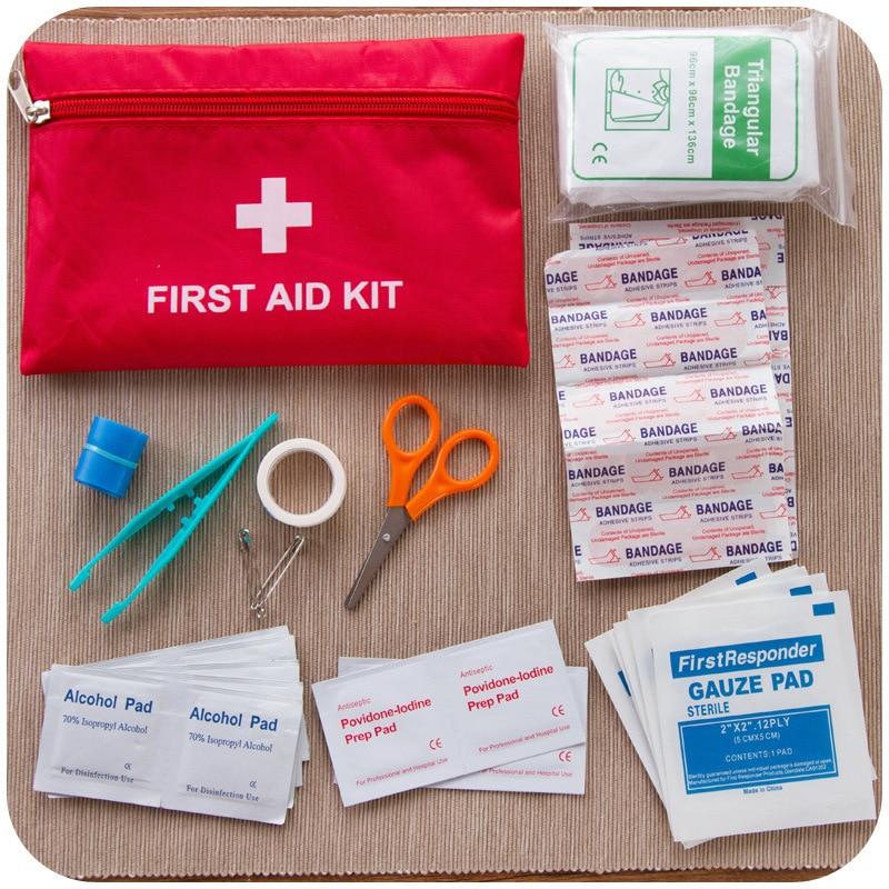 12 Kinds/Pack Emergency Kits First Aid Kit Survival Hiking Camping
