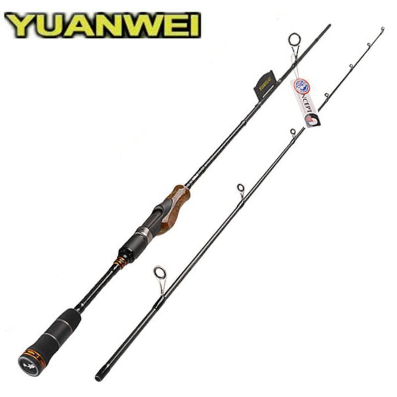 1.98M,2.1M,2.4M Spinning Fishing Rod 2 Section Ml/M/Mh Power Wood