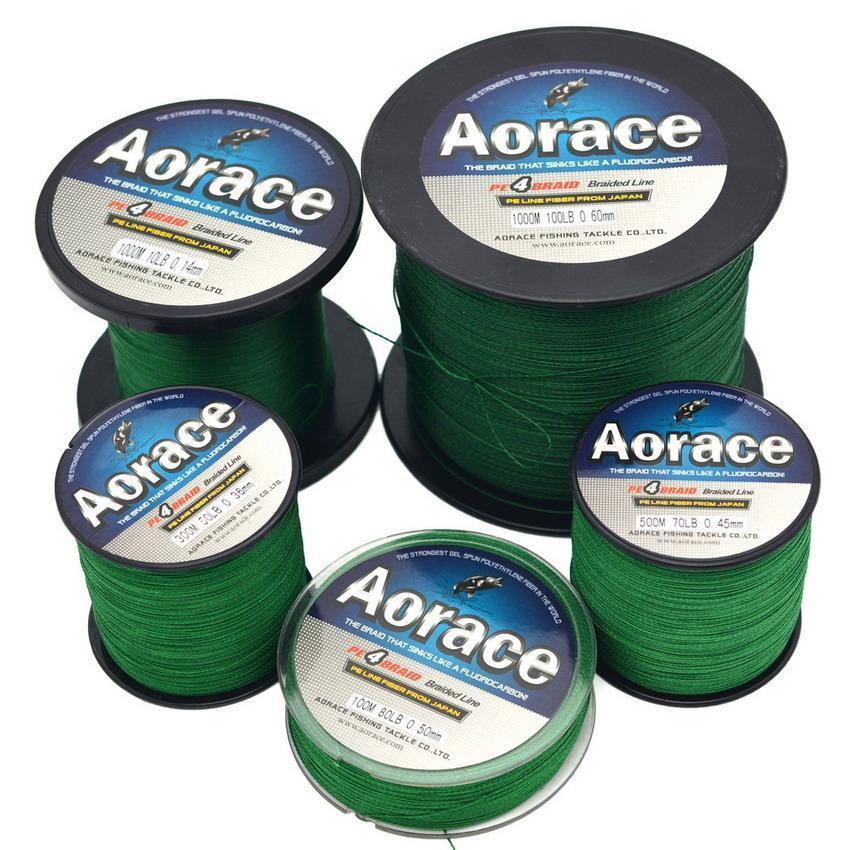4 Strands Pe Braided Fishing Line Multifilament Wire Leader Rope Line –  Bargain Bait Box