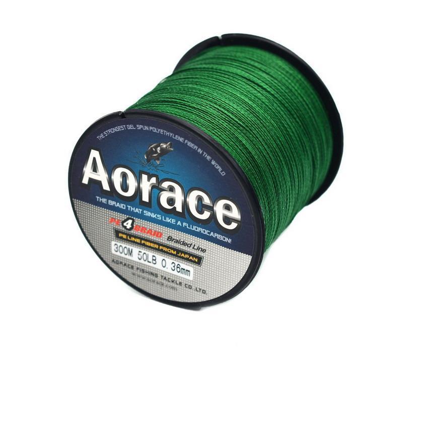 4 Strands Pe Braided Fishing Line Multifilament Wire Leader Rope Line For  Sea