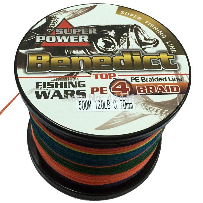 500M Brand new 4strands Japan Multifilament 100% PE supper strong