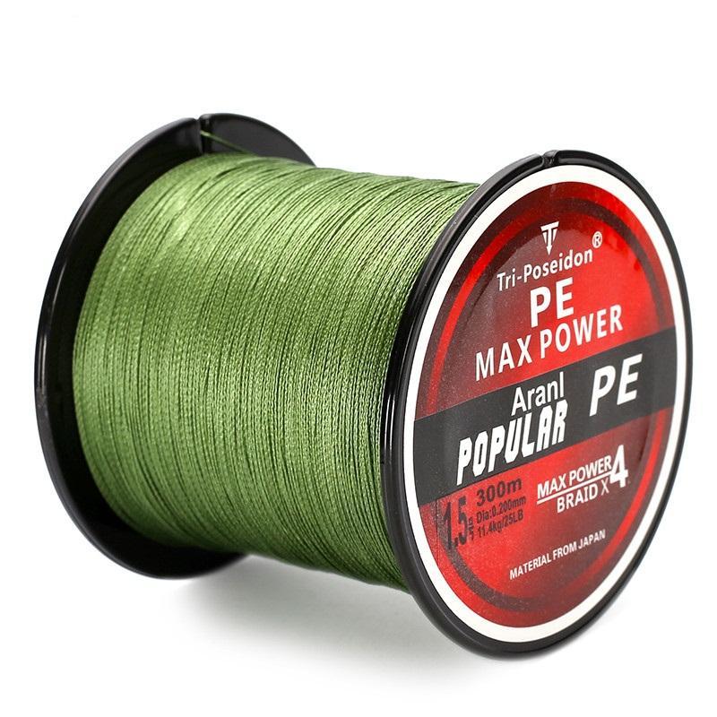 500M Pe Braided Fishing Line Gray Green White Red Blue Yellow Spectra