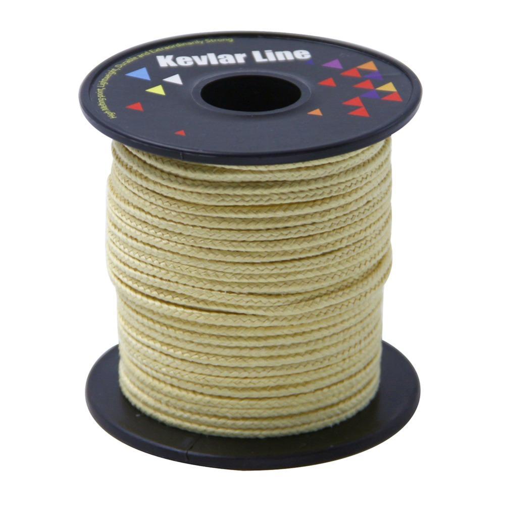 50Ft / 15M 2000Lbs Braided Kevlar Fishing Line Outdoor Camping Cord Garden