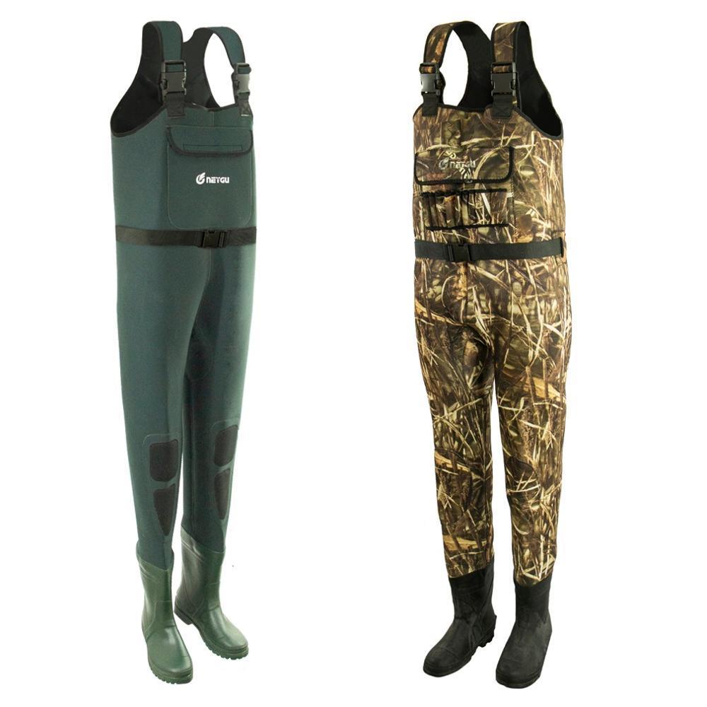 5Mm Neoprene Cold Water Men & Women Waterproof And Insulated Chest Waders  With