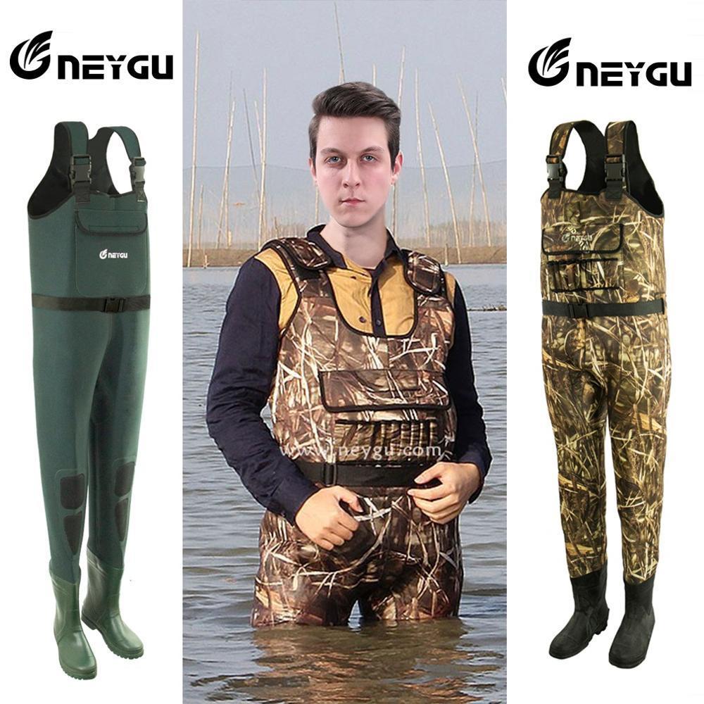5Mm Neoprene Cold Water Men & Women Waterproof And Insulated Chest Waders  With