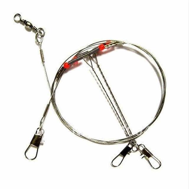 5Pcs/10Pcs/20Pcs/Pack Arms Stainless Steel Fishing Wire Leader Arms With Rigs-Agreement-10 Pcs-Bargain Bait Box