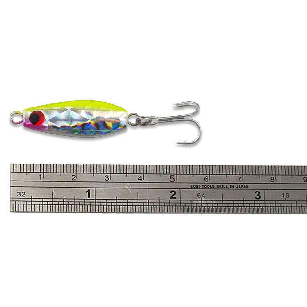 7G 1/4Oz Japanese Mini Fishing Jigs With Treble Hook, Micro Jigging Lu –  Bargain Bait Box