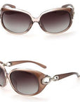 Dankeyisi Polarized Sunglasses Women Polaroid Polarized Lenses Glasses Women-Polarized Sunglasses-Bargain Bait Box-Champagne-Bargain Bait Box