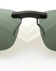 Dressuup Square Mirrored Polarized Sunglasses Clip For Women Men Coating-Polarized Sunglasses-Bargain Bait Box-C2-Bargain Bait Box