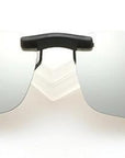 Dressuup Square Mirrored Polarized Sunglasses Clip For Women Men Coating-Polarized Sunglasses-Bargain Bait Box-C6-Bargain Bait Box