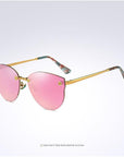 Eyecrafters Luxury Polarized Sunglasses Womens Sexy Cat Eye Mirror Reflective-Polarized Sunglasses-Bargain Bait Box-Pink-Bargain Bait Box