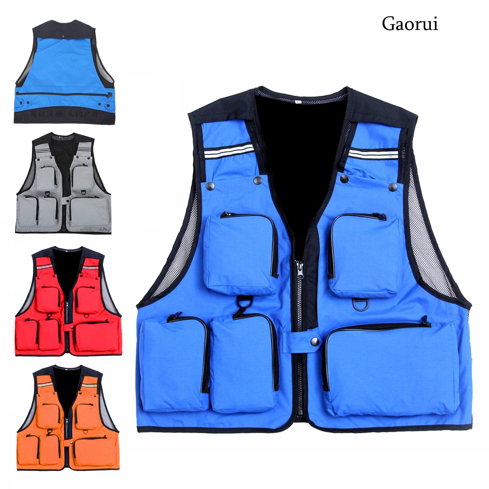Fishing Vest With Pockets Sports Fishing Vest Backpack Fly Fish