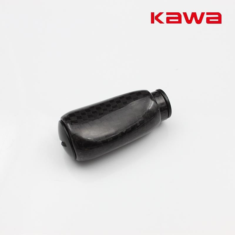 Kawa New Fishing Reel Handle Knob Carbon Fiber Materail Weight 39g Reel  Handle DIY Accessory High
