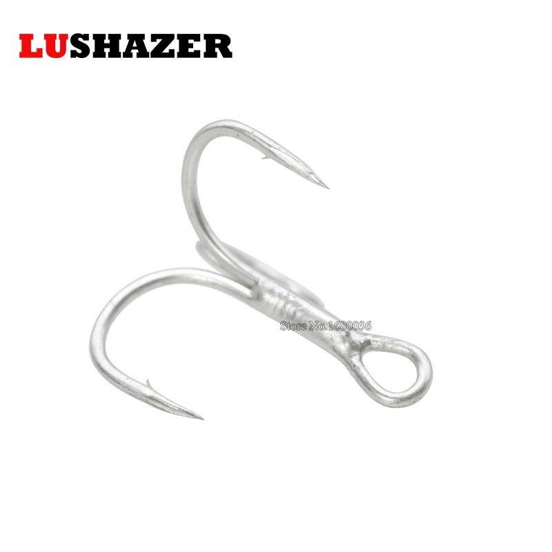 Lushazer 8Pcs/Lot Fishing Hook Configuration St41 Blood Trough Treble –  Bargain Bait Box