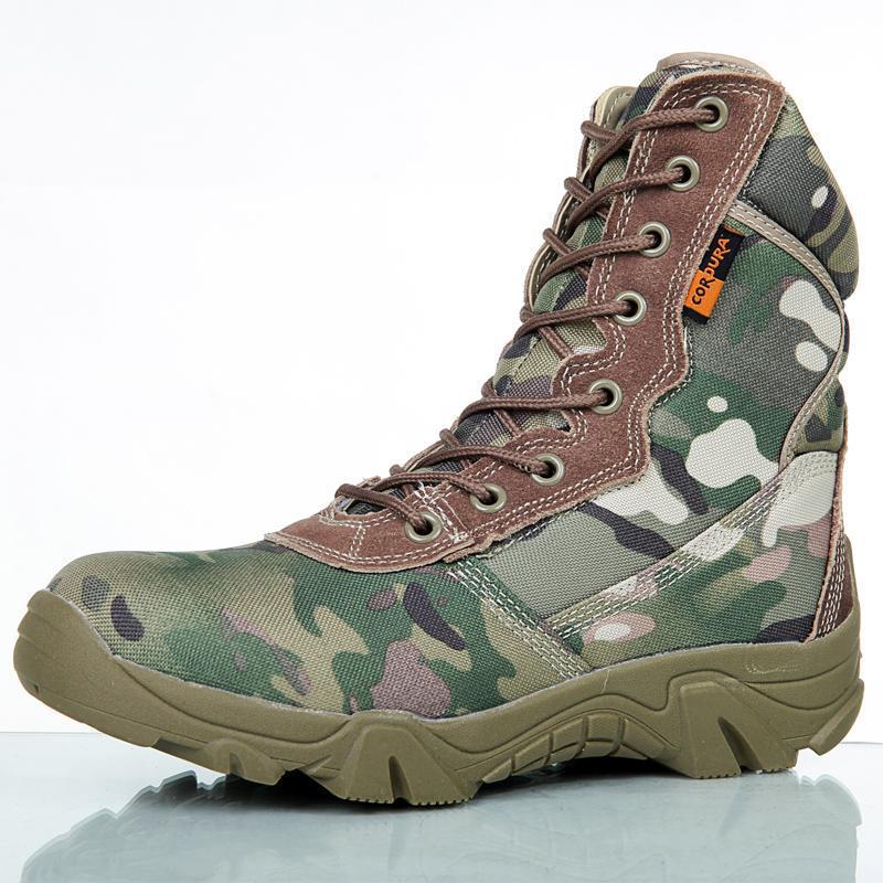 Men Military Tactical Ankle Boots Camo Mens Combat Boots Male Footwear Safety-Boots-Bargain Bait Box-Black-11-Bargain Bait Box