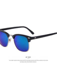 Men Retro Rivet Polarized Sunglasses Classic Unisex Sunglasses Uv400 Male-Polarized Sunglasses-Bargain Bait Box-C04 Black Green-Bargain Bait Box