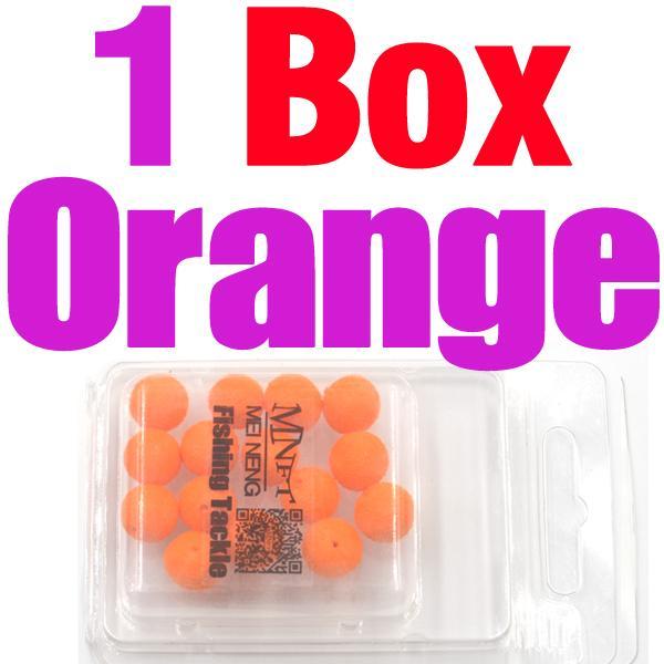 Mnft 15Pcs/Box 5 Kinds Shapes Boilies Carp Bait Floating Baits Carp Fishing Fish-Dough Baits & Boilies-Bargain Bait Box-10mm Orange 15PCS-Bargain Bait Box