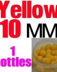 Mnft 5 Kinds Shapes Boilies Carp Bait Floating Smell Lure Corn Flavor Baits Carp-Dough Baits & Boilies-Bargain Bait Box-10mm Yellow-Bargain Bait Box