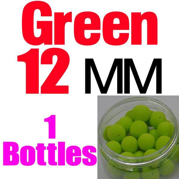 Mnft 5 Kinds Shapes Boilies Carp Bait Floating Smell Lure Corn Flavor Baits Carp-Dough Baits &amp; Boilies-Bargain Bait Box-12mm Green-Bargain Bait Box