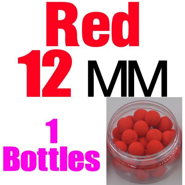 Mnft 5 Kinds Shapes Boilies Carp Bait Floating Smell Lure Corn Flavor Baits Carp-Dough Baits &amp; Boilies-Bargain Bait Box-12mm Red-Bargain Bait Box