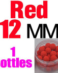 Mnft 5 Kinds Shapes Boilies Carp Bait Floating Smell Lure Corn Flavor Baits Carp-Dough Baits & Boilies-Bargain Bait Box-12mm Red-Bargain Bait Box