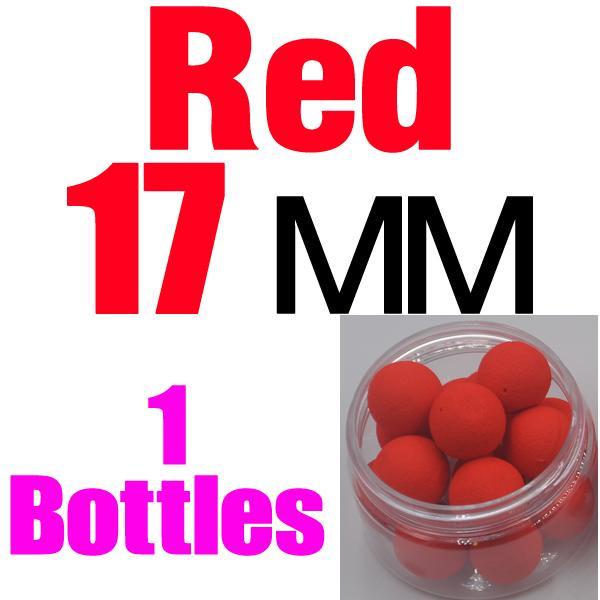 Mnft 5 Kinds Shapes Boilies Carp Bait Floating Smell Lure Corn Flavor Baits Carp-Dough Baits &amp; Boilies-Bargain Bait Box-17mm Red-Bargain Bait Box