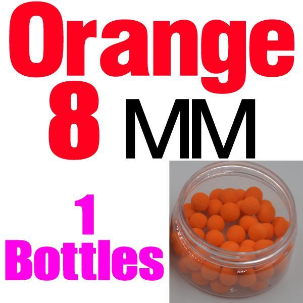 Mnft 5 Kinds Shapes Boilies Carp Bait Floating Smell Lure Corn Flavor Baits Carp-Dough Baits &amp; Boilies-Bargain Bait Box-8mm Orange-Bargain Bait Box