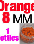Mnft 5 Kinds Shapes Boilies Carp Bait Floating Smell Lure Corn Flavor Baits Carp-Dough Baits & Boilies-Bargain Bait Box-8mm Orange-Bargain Bait Box