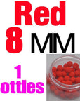 Mnft 5 Kinds Shapes Boilies Carp Bait Floating Smell Lure Corn Flavor Baits Carp-Dough Baits & Boilies-Bargain Bait Box-8mm Red-Bargain Bait Box