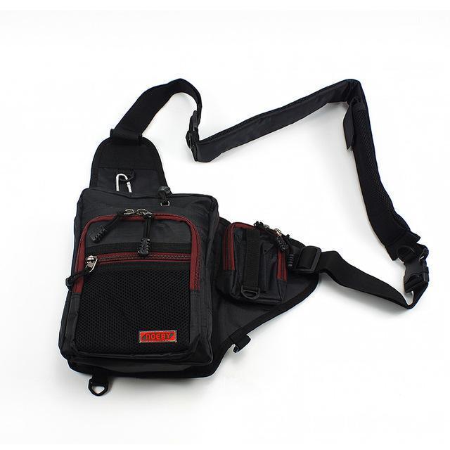 Noeby Fishing Bag Waterproof Fishing Backpack Fishing Tackle Bag Rod B –  Bargain Bait Box