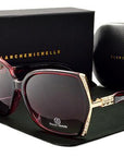 Polarized Sunglasses Women Uv400 Sunglass Gradient Lens Driving Sun Glasses Al-Polarized Sunglasses-Bargain Bait Box-red-Bargain Bait Box