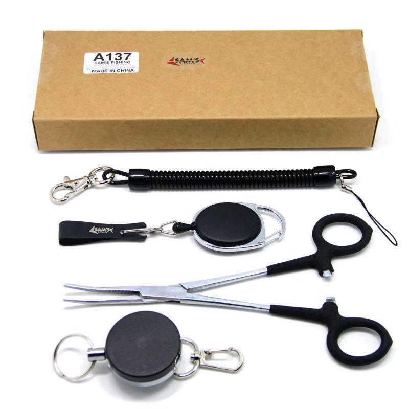 Fly Fishing Vest Pack Tool Combo Line Nipper/Forceps/Zinger/Leader –  Bargain Bait Box