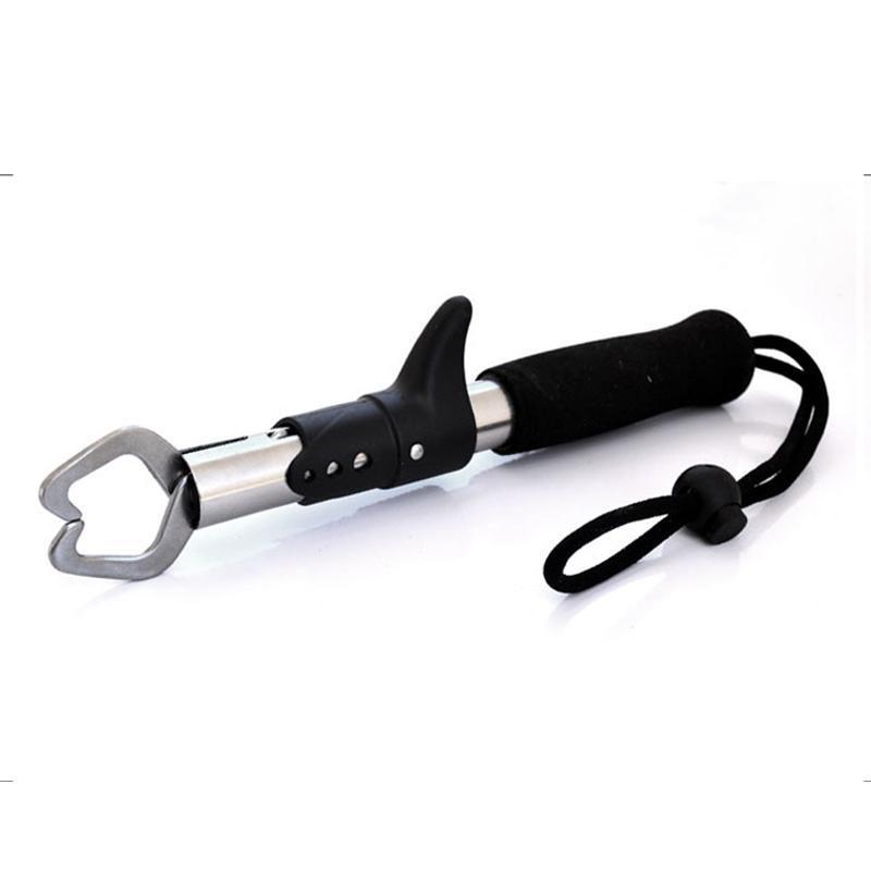 Stainless Steel Top Portable Fish Grip Holder Lip Gripper Grabber Fish –  Bargain Bait Box