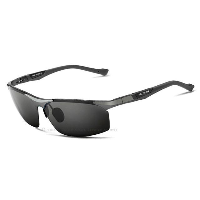 Veithdia Polarized Sunglasses Men Sun Glasses With Al Box Gafas Oculos De Sol-Polarized Sunglasses-Bargain Bait Box-gray-Bargain Bait Box