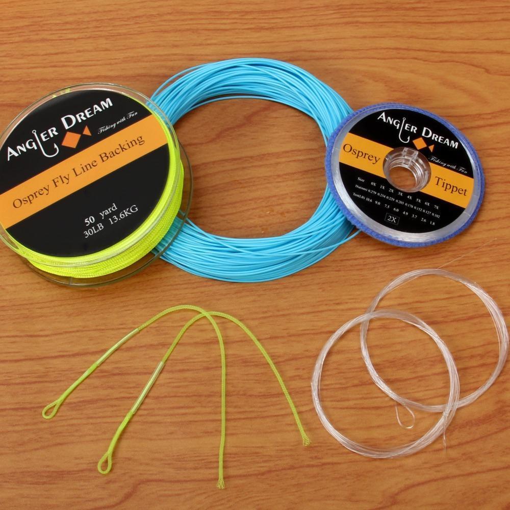 Wf2/3/4/5/6/7/8/9F Fly Fishing Line Combo Weight Forward Floating