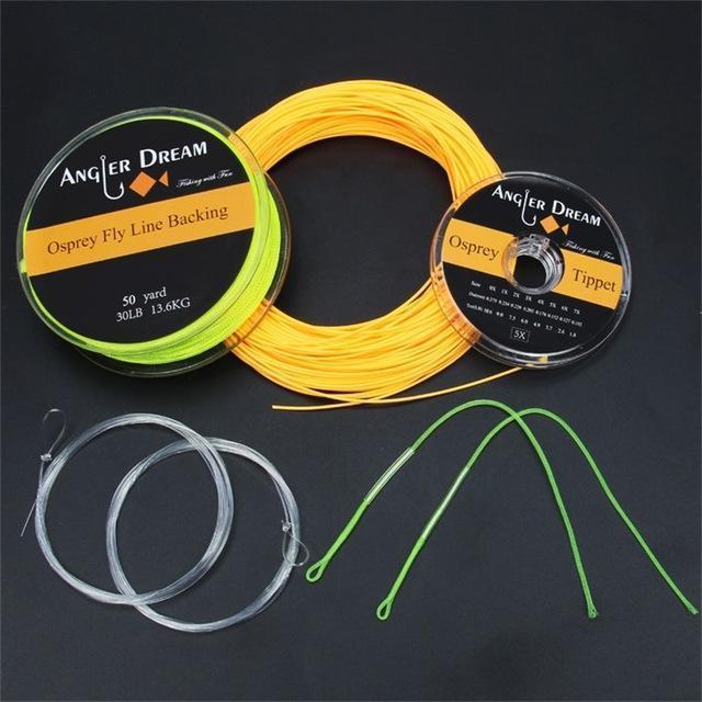 Wf2/3/4/5/6/7/8/9F Fly Fishing Line Combo Weight Forward Floating Fly Line