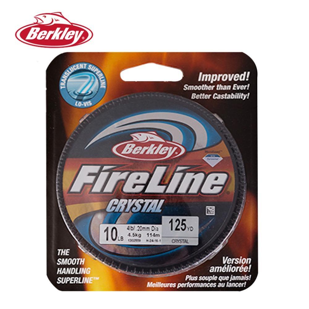 Berkley Fireline Fused Crystal 125Yd  114M 3Lb-30Lb Fishing Line Supe –  Bargain Bait Box