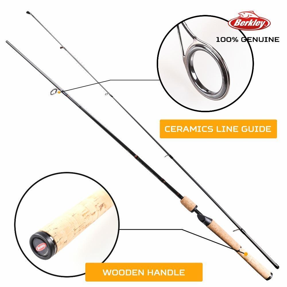 Berkley Lightning Rod Spinning Rod 2.13M 2 Sections M Lure Fishing Rod –  Bargain Bait Box