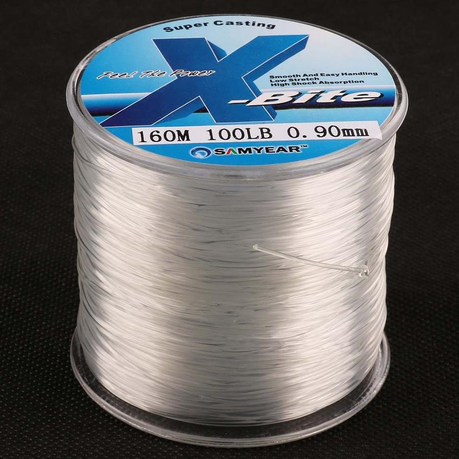 Clear Fishing Line, Nylon Monofilament Fishing Wire Strong Fly