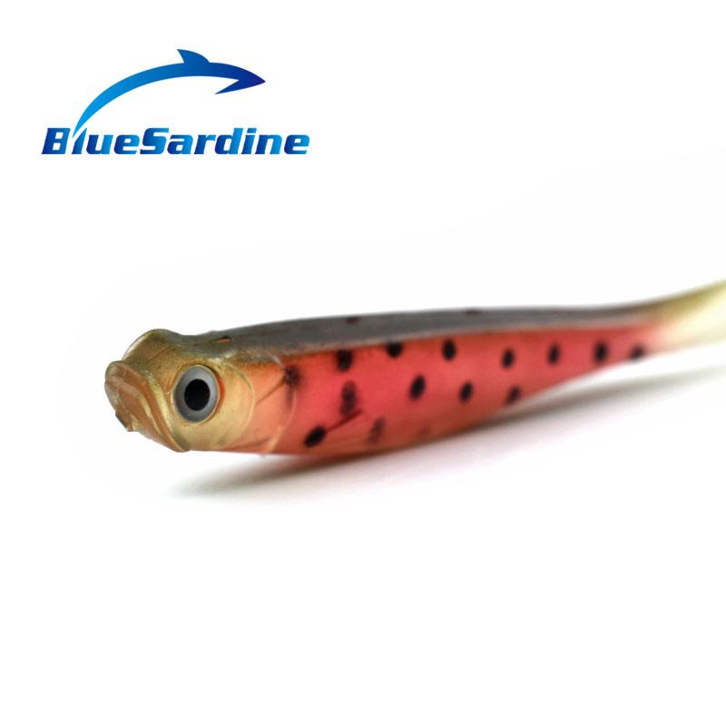 Bluesardine Soft 5Pcs 6.3G 10Cm Fish Soft Swimbaits Plastic Pasca 5 Co –  Bargain Bait Box