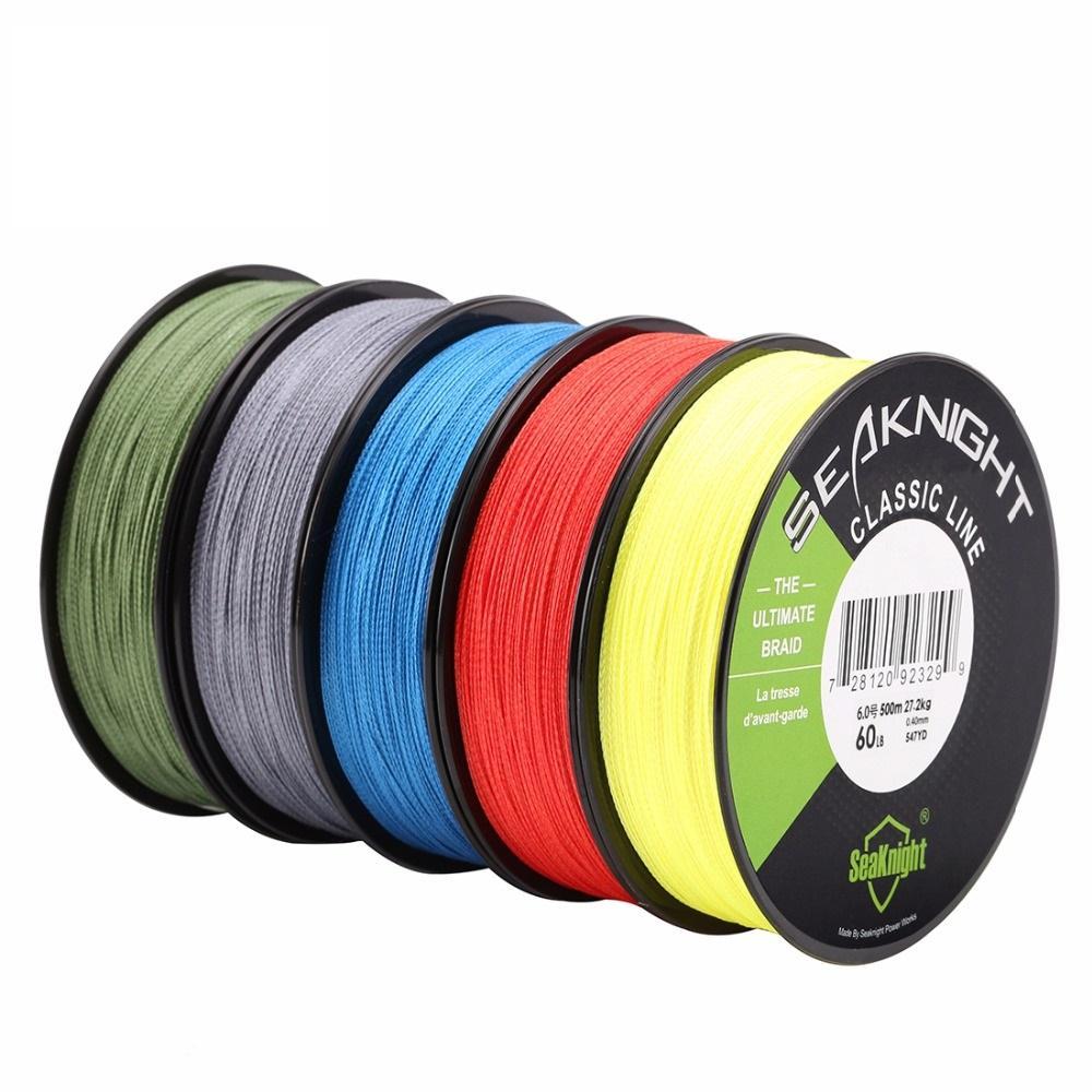 Classic 500M 4 Strands Braided Fishing Line Super Strong Braid