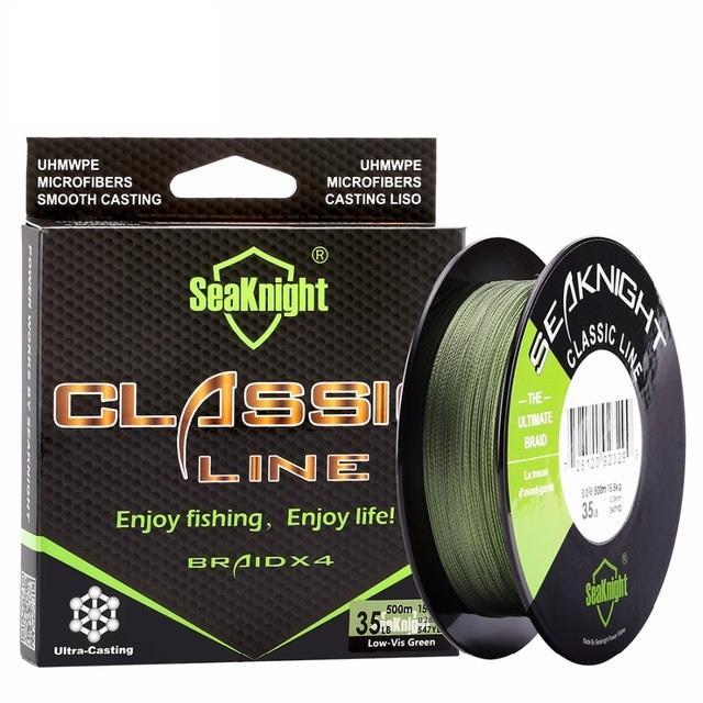 Classic 500M 4 Strands Braided Fishing Line Super Strong Braid