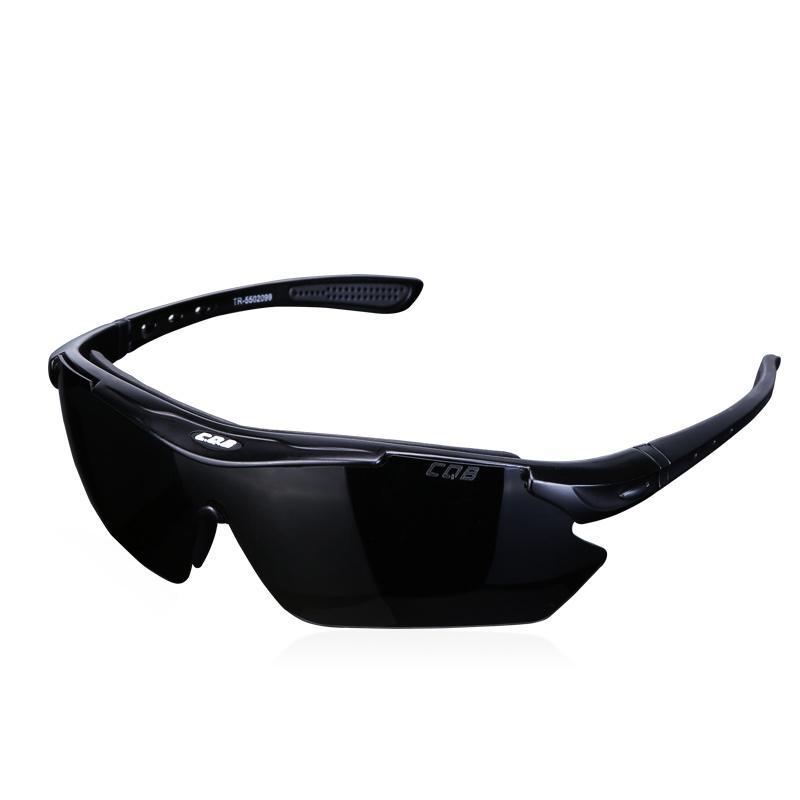 Cqb Outdoor Climbing Polarized Sunglasses Tactical Eyewear Men Hd Hiking Fishing-C.Q.B Official Store-Black 5 Lens-Bargain Bait Box