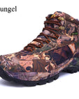 Cungel Outdoor Hiking Shoes Men Camouflage Boots Autumn/Winter Army Tactical-Hiking Shoes-TTSKIPPER Store-Brown (low-top)-7.5-Bargain Bait Box