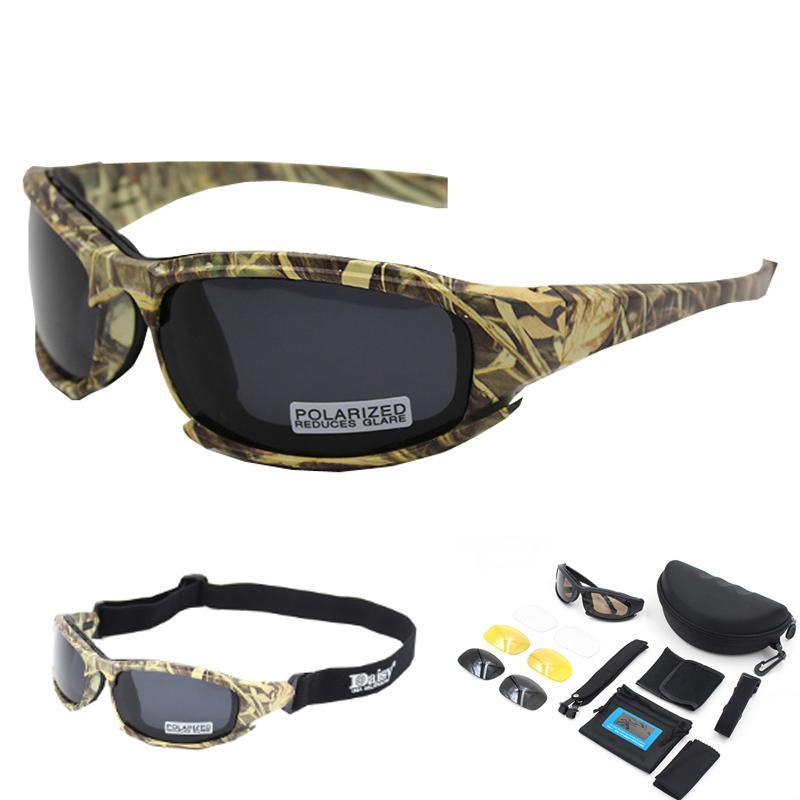 D A I S Y. X7 Polarized Sunglasses C5 Tactical Glasses Airsoft Oculos-Battlefield Vanguards Outdoor Store-Polarized-Bargain Bait Box