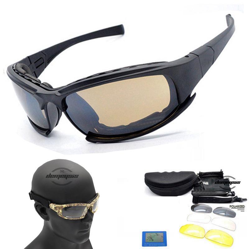 D A I S Y. X7 Polarized Sunglasses C5 Tactical Glasses Airsoft Oculos-Battlefield Vanguards Outdoor Store-Polarized-Bargain Bait Box