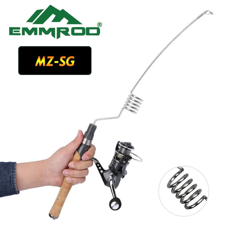 Emmrod Stainless Portable Fishing Pole Rod Spinning Fishing Tackle Sea –  Bargain Bait Box